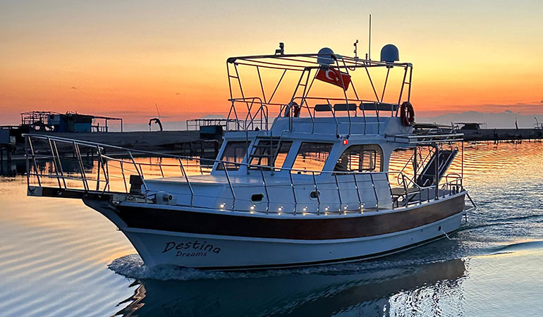 Side Boat Tour, Destina Dreams Boat